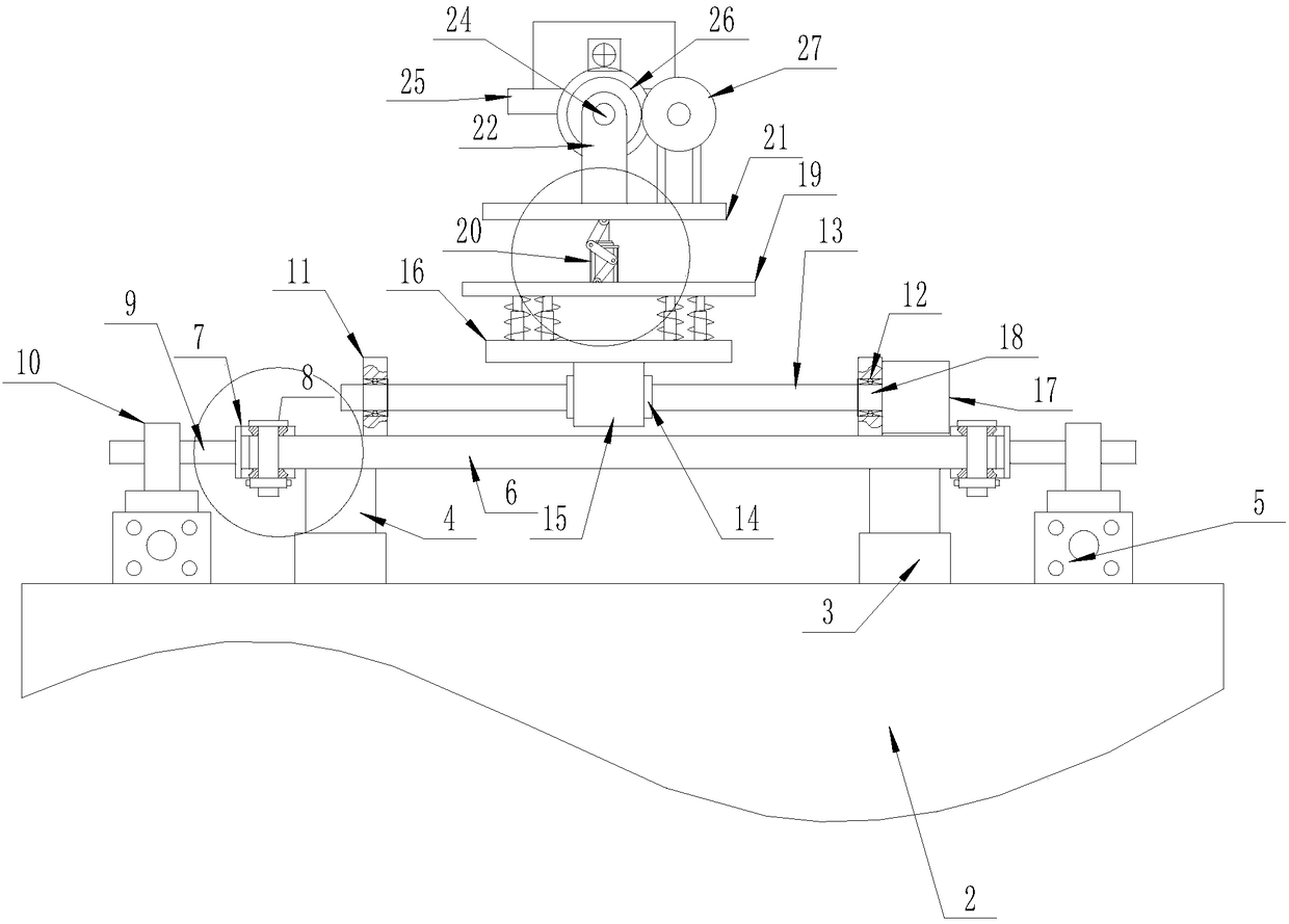 A flipping operation platform for a six-axis manipulator for automobile sheet metal welding