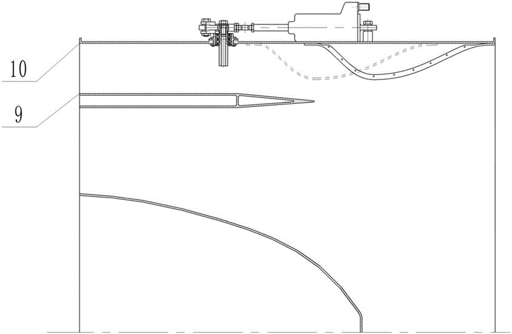 A parallel intake type rear bypass ejector in the adjustable mechanism of a variable cycle engine