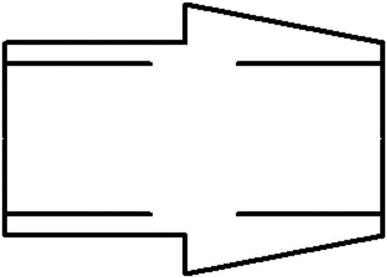 Welding method for tapered aluminum product