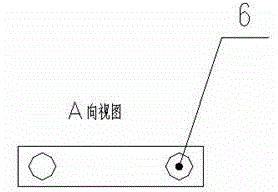 Lubricating oil recovering and cooling device of vehicle-mounted air compressor