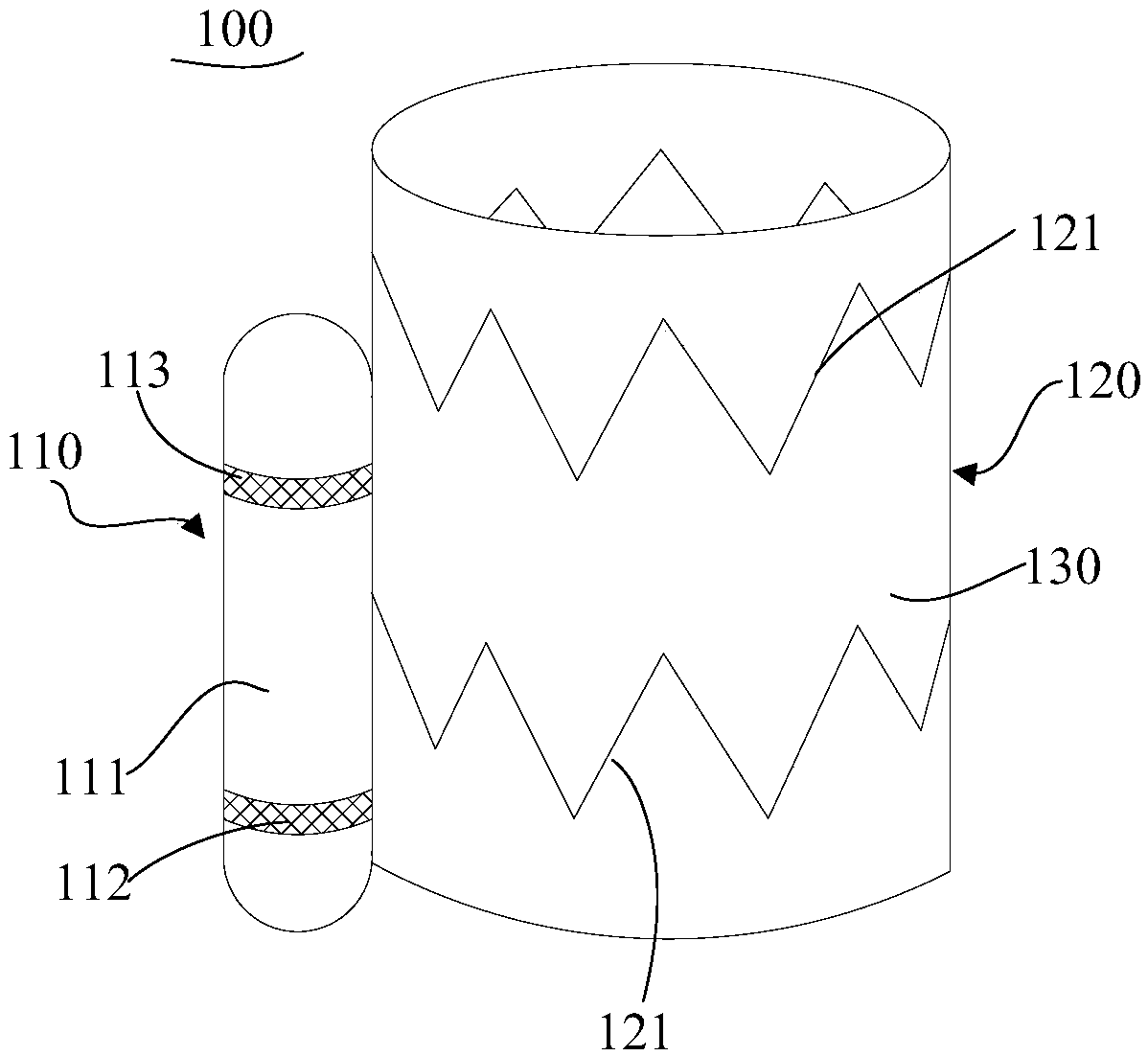 Heart pacing device, and fixing method and conveying system thereof