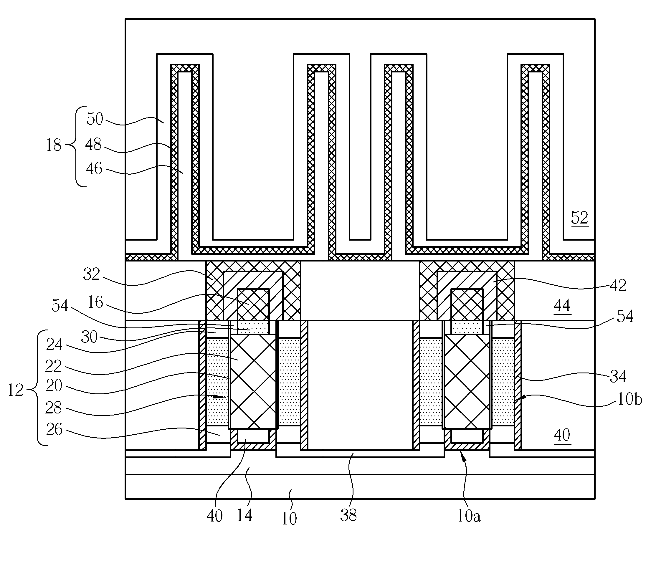 Transistor structure and dynamic random access memory structure including the same