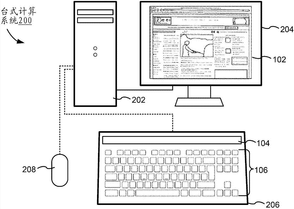 Systems and methods for enabling low-vision users to interact with a touch-sensitive secondary display