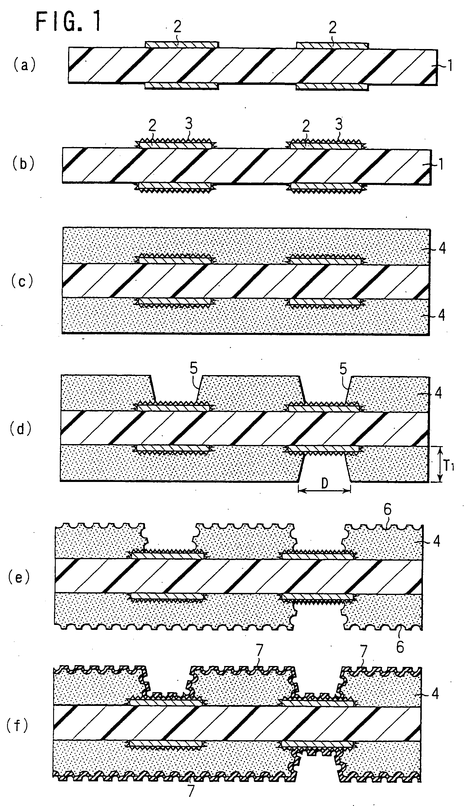 Multilayer printed wiring board with filled viahole structure