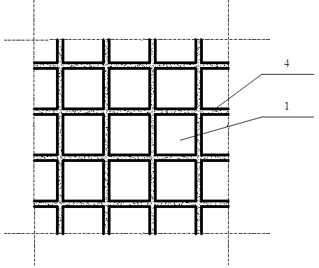 Arched combined faceplate for earth-rock dam and construction method thereof