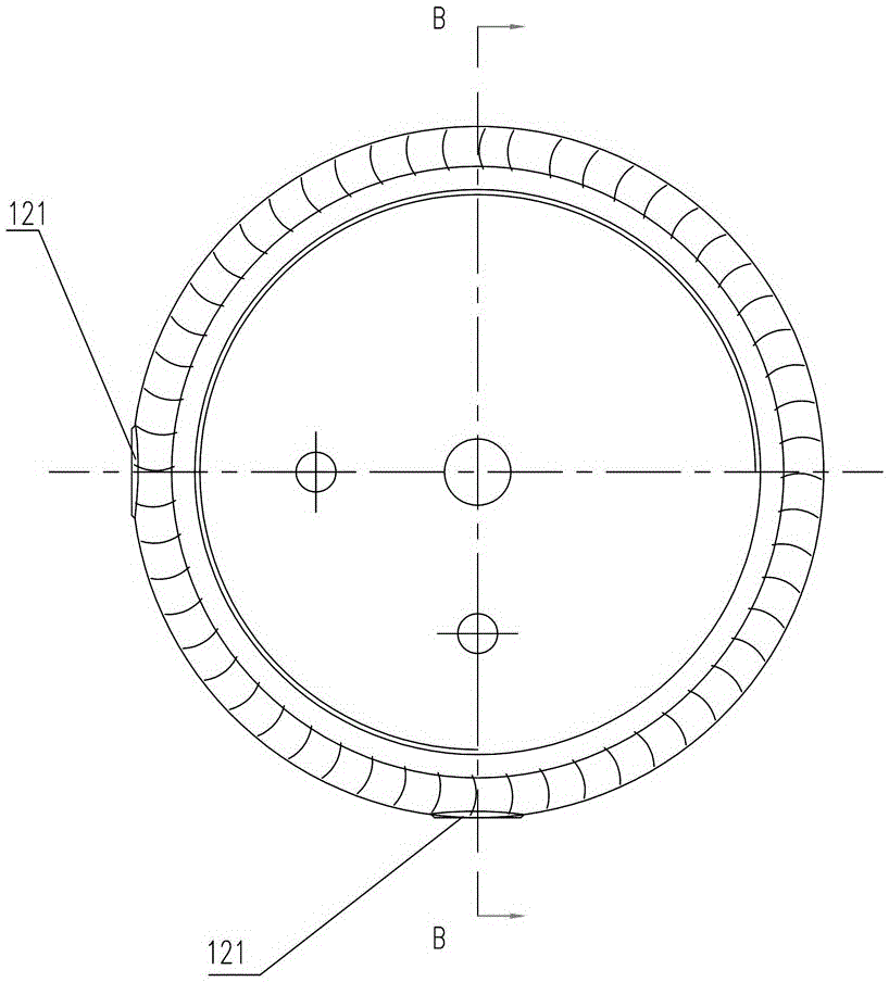 A hydraulic shock absorber