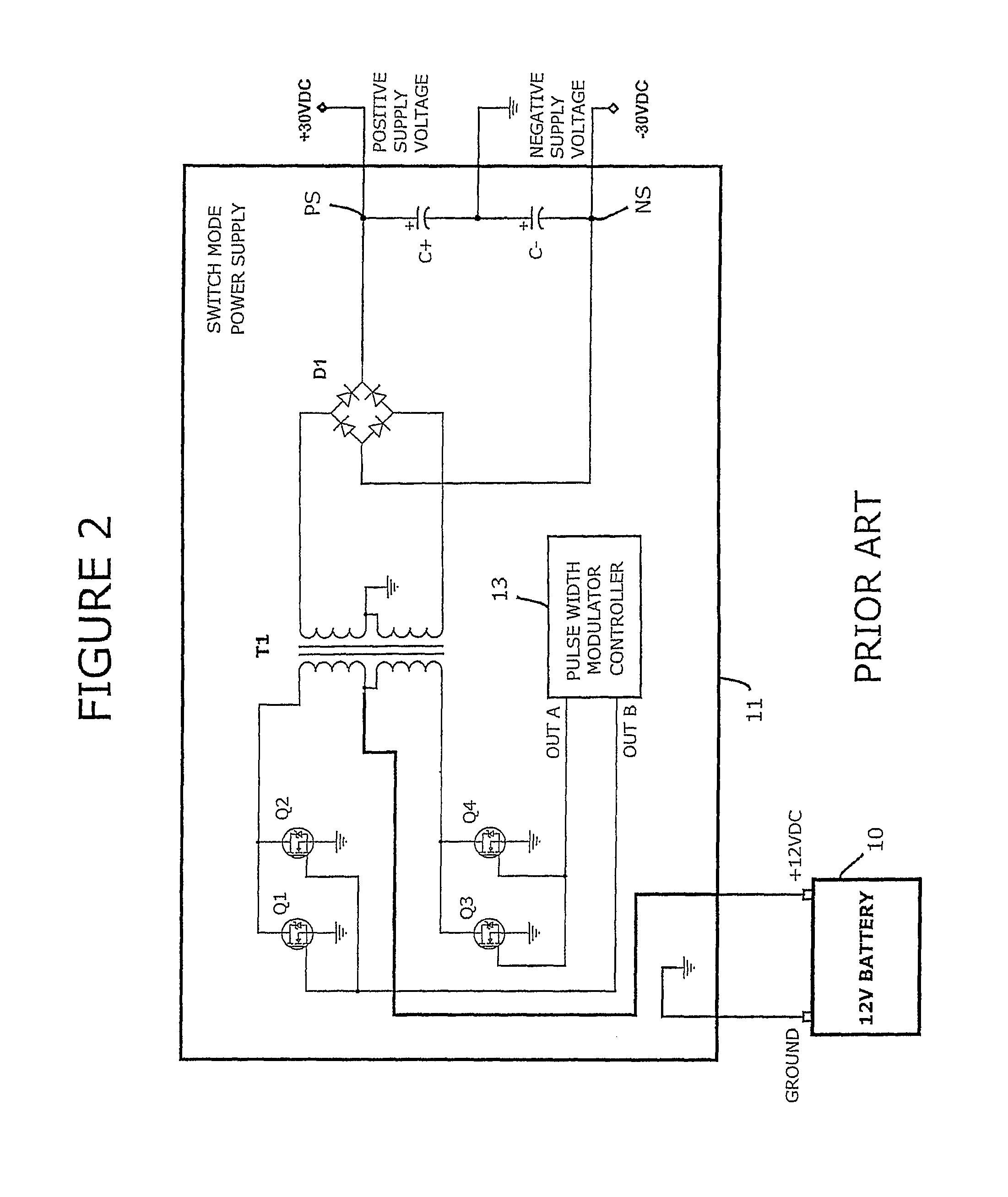 Adaptive rail power amplifier technology