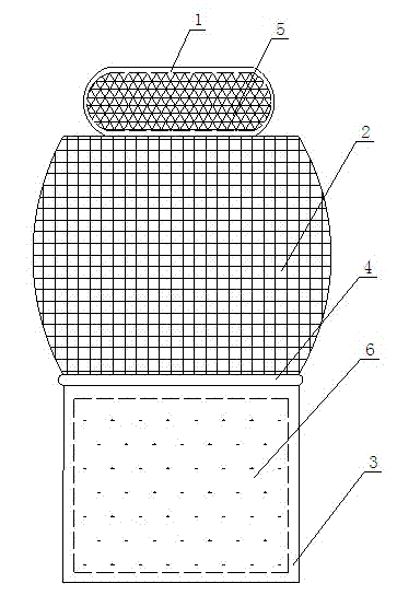 Improved heat insulation type automotive seat cushion