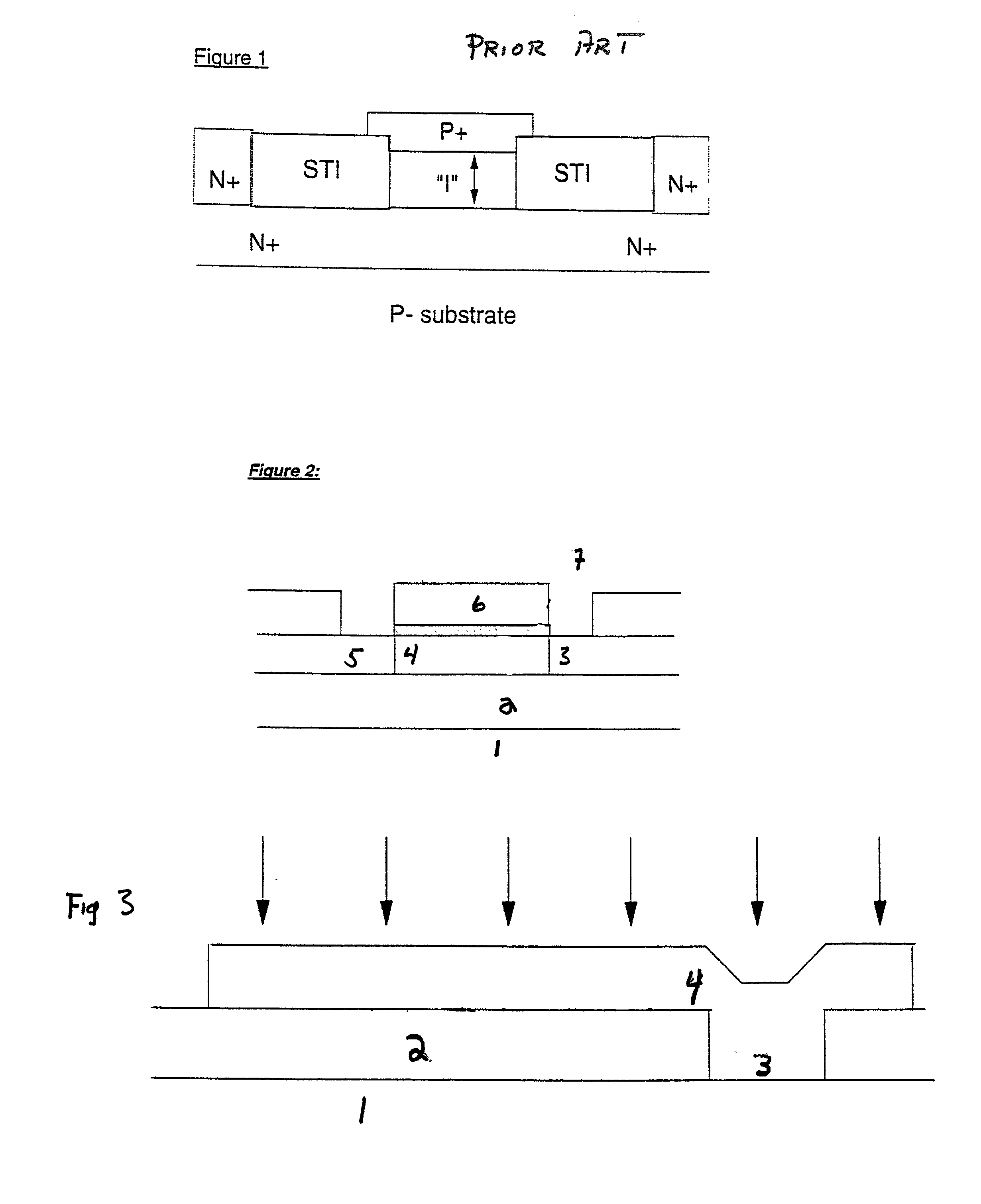 Lateral polysilicon pin diode and method for so fabricating