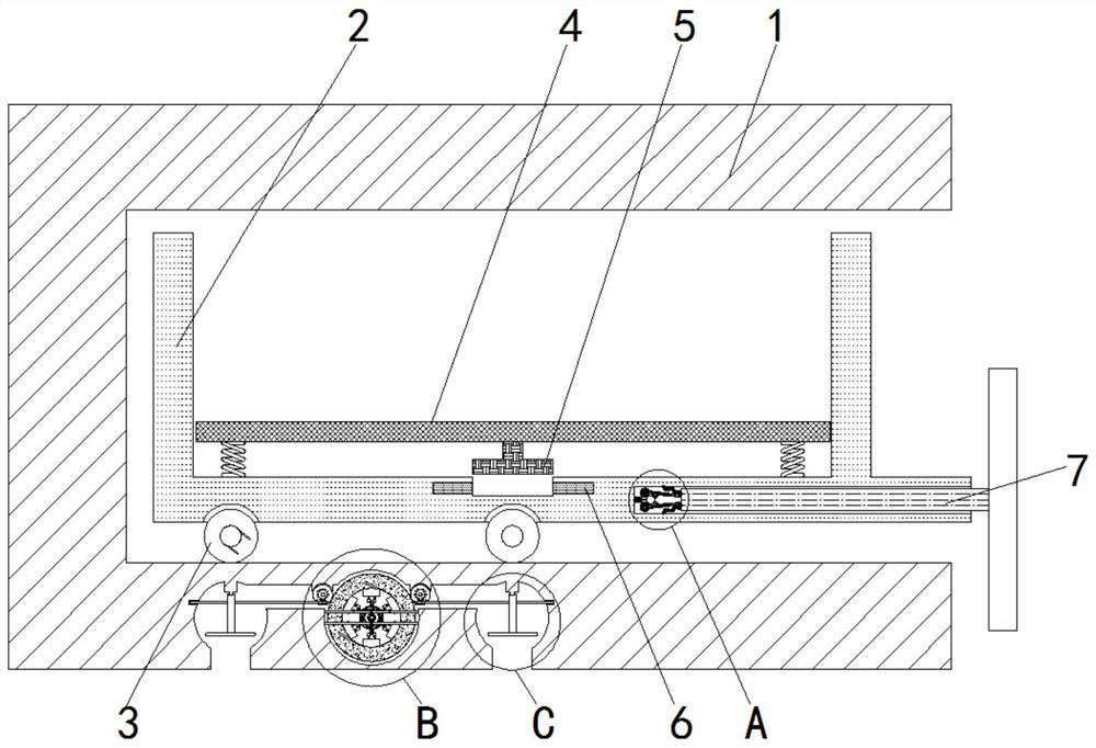 Education-based desk storage device