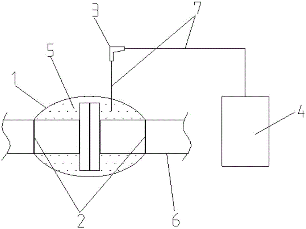 Simply-coated accumulative air tightness detection device and method