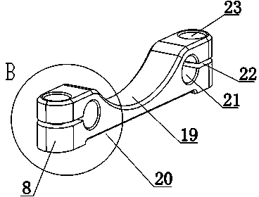 Three-dimensional rotary type rotating frame