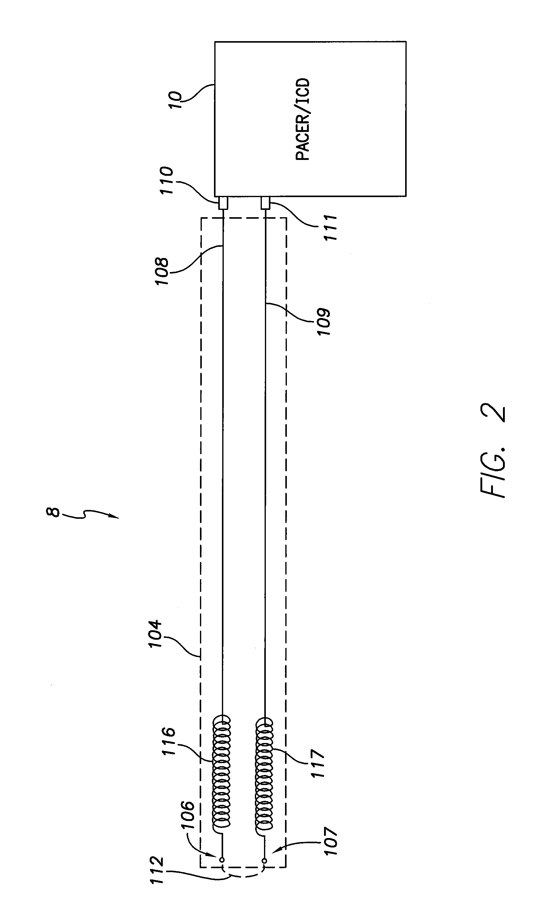 Implantable medical device lead incorporating insulated coils formed as inductive bandstop filters to reduce lead heating during MRI