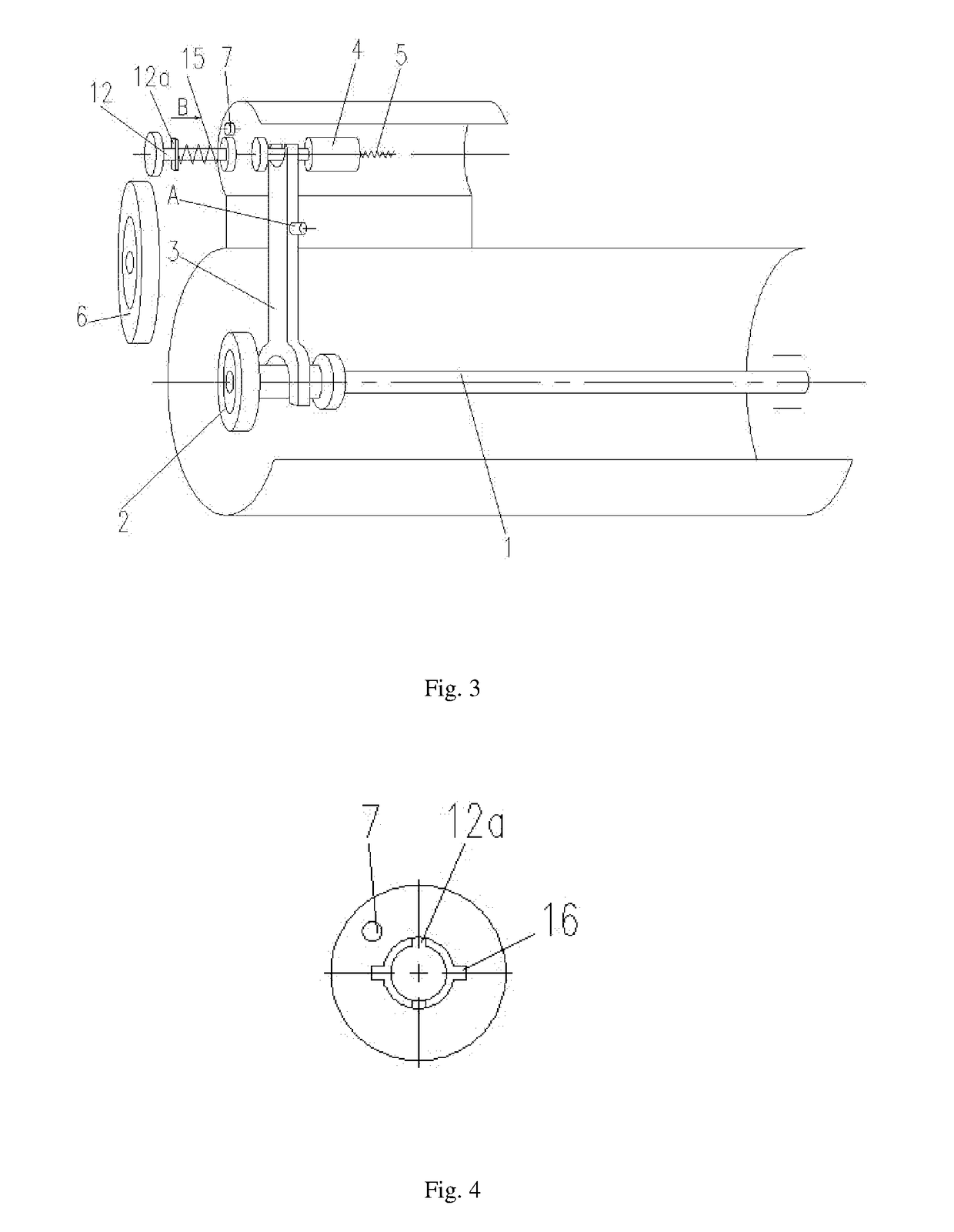 Electric starter with manual turning function