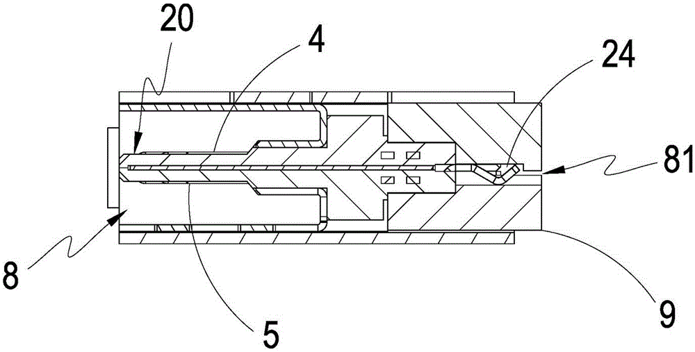 Structure of electric connector