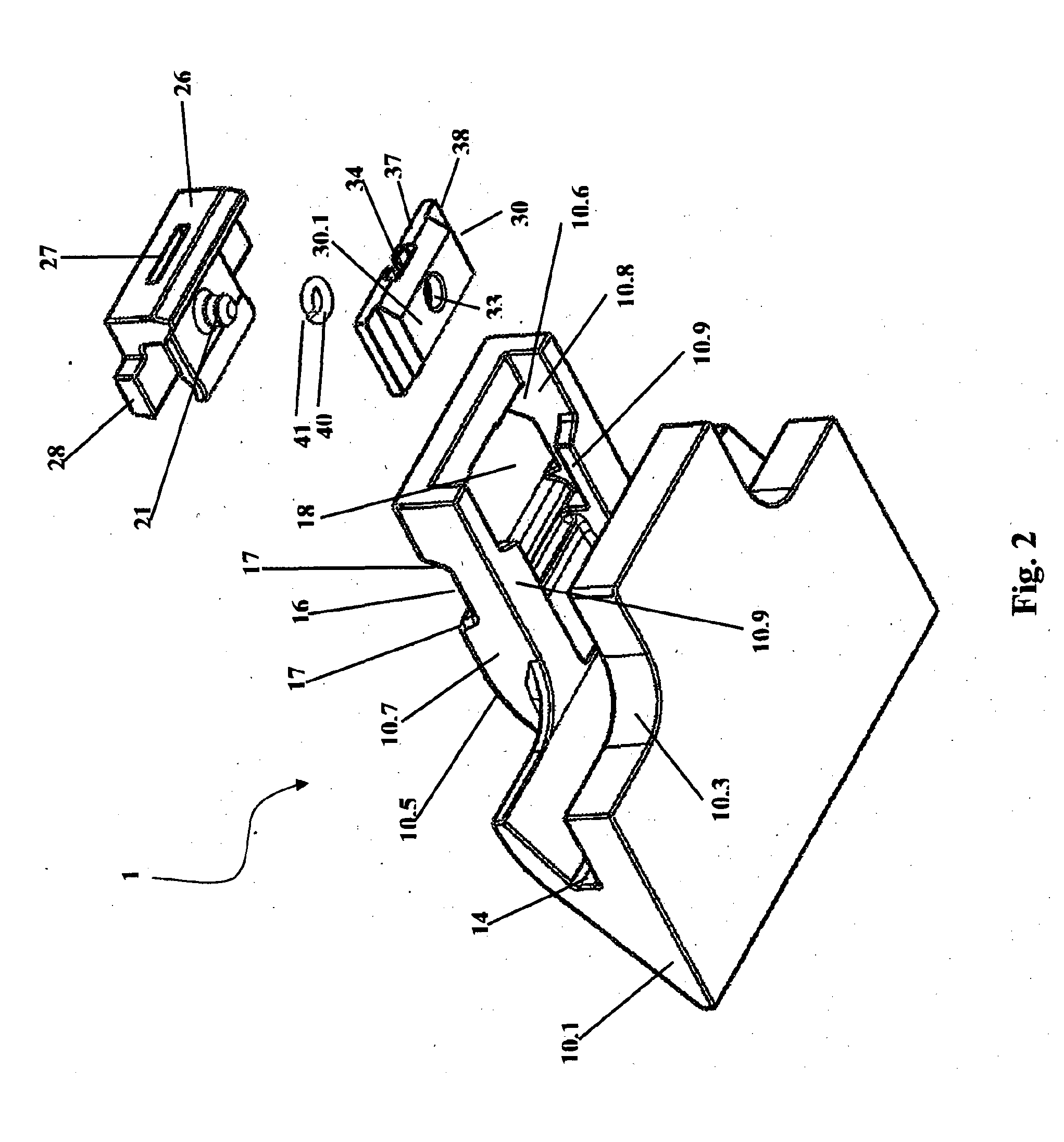 Wear Assembly and Lock Mechanism