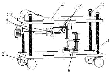 Magnetic resonance imaging medical-treatment detection bed