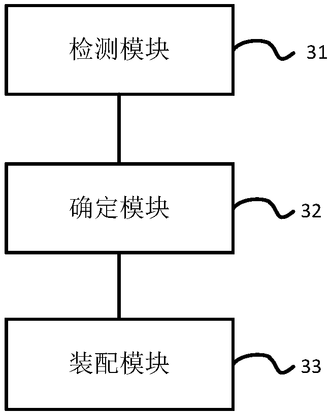 A method and apparatus for component assembly simulation