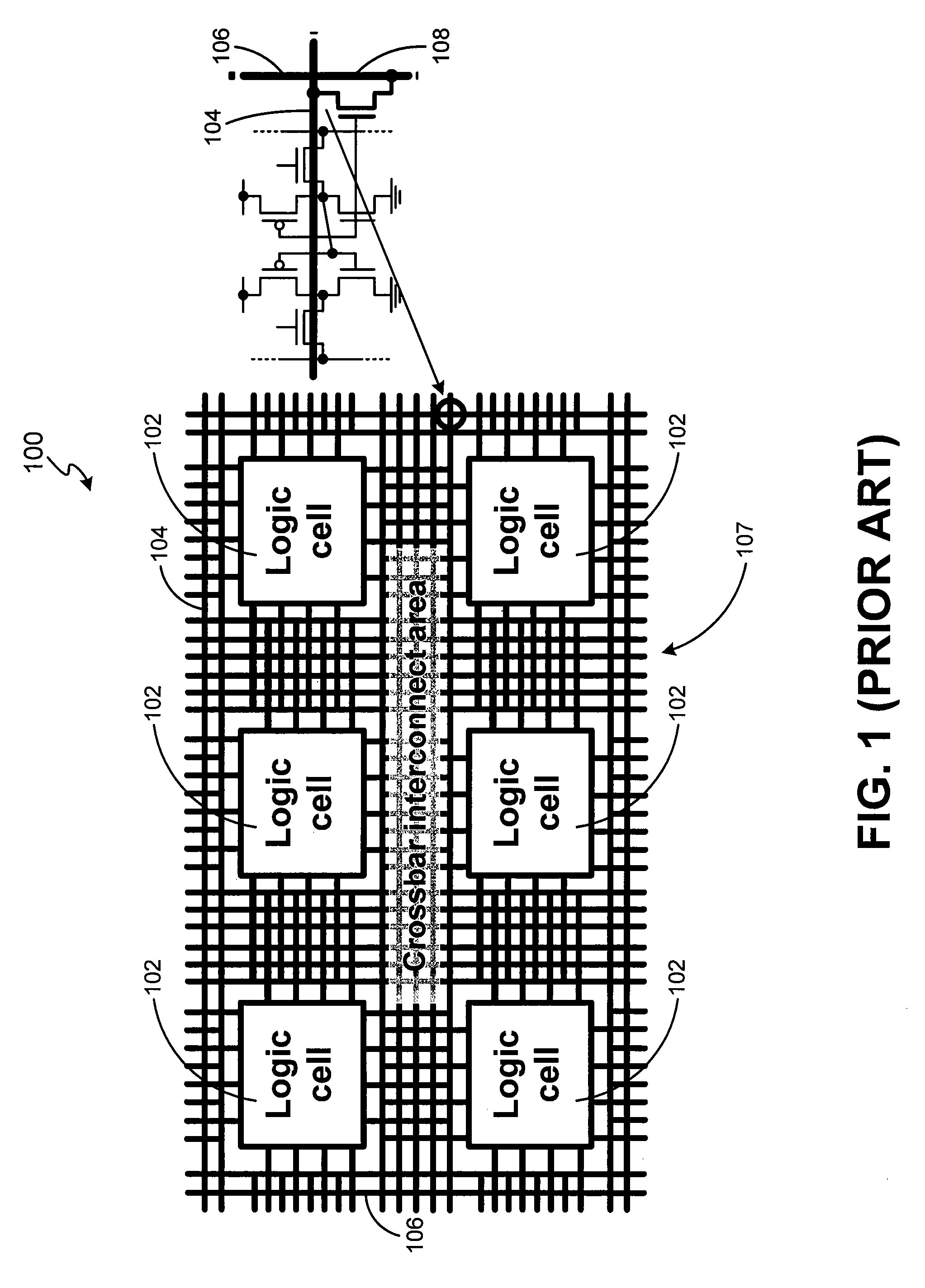 Programmable logic circuit and method of using same