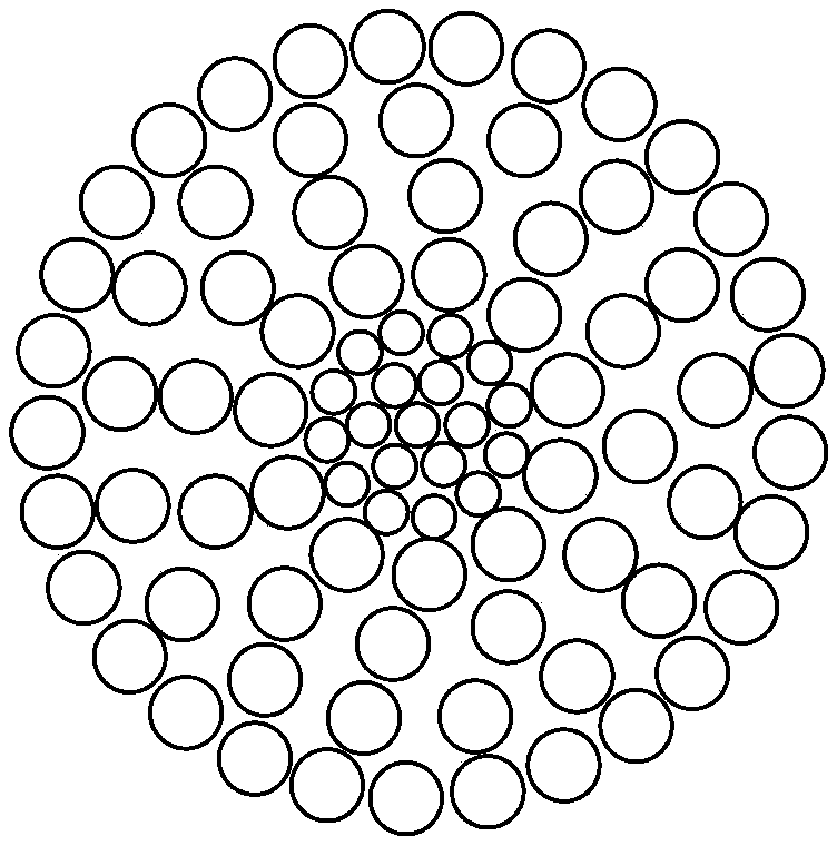 Establishing method of expanded diameter conductor strand jumping criterion