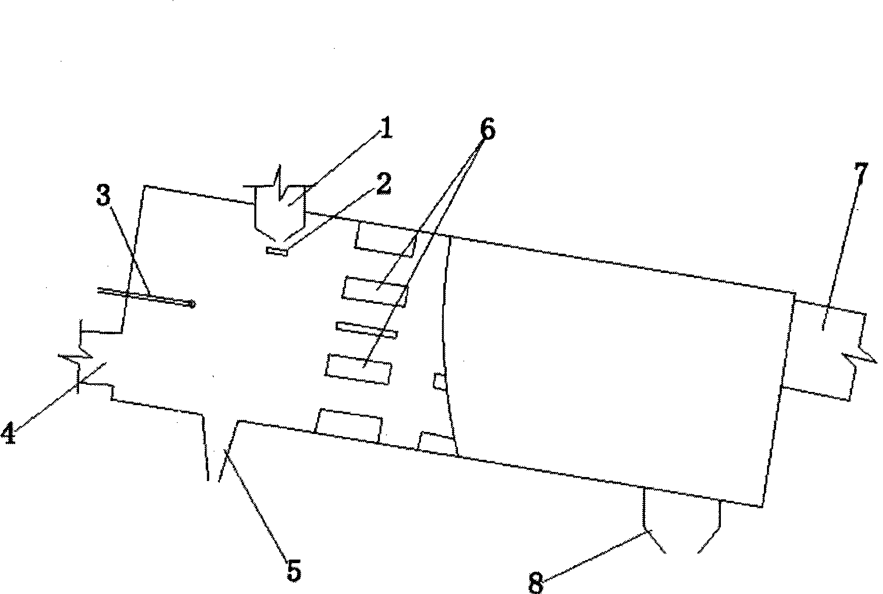 Novel process for preparing spherical calcium chloride with spray of rotary kiln