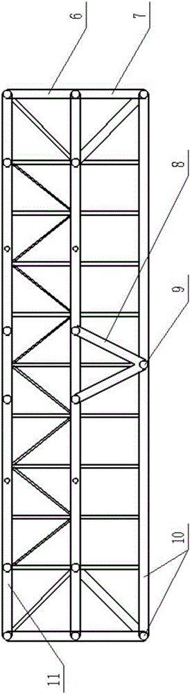 Wave-resisting net cage framework