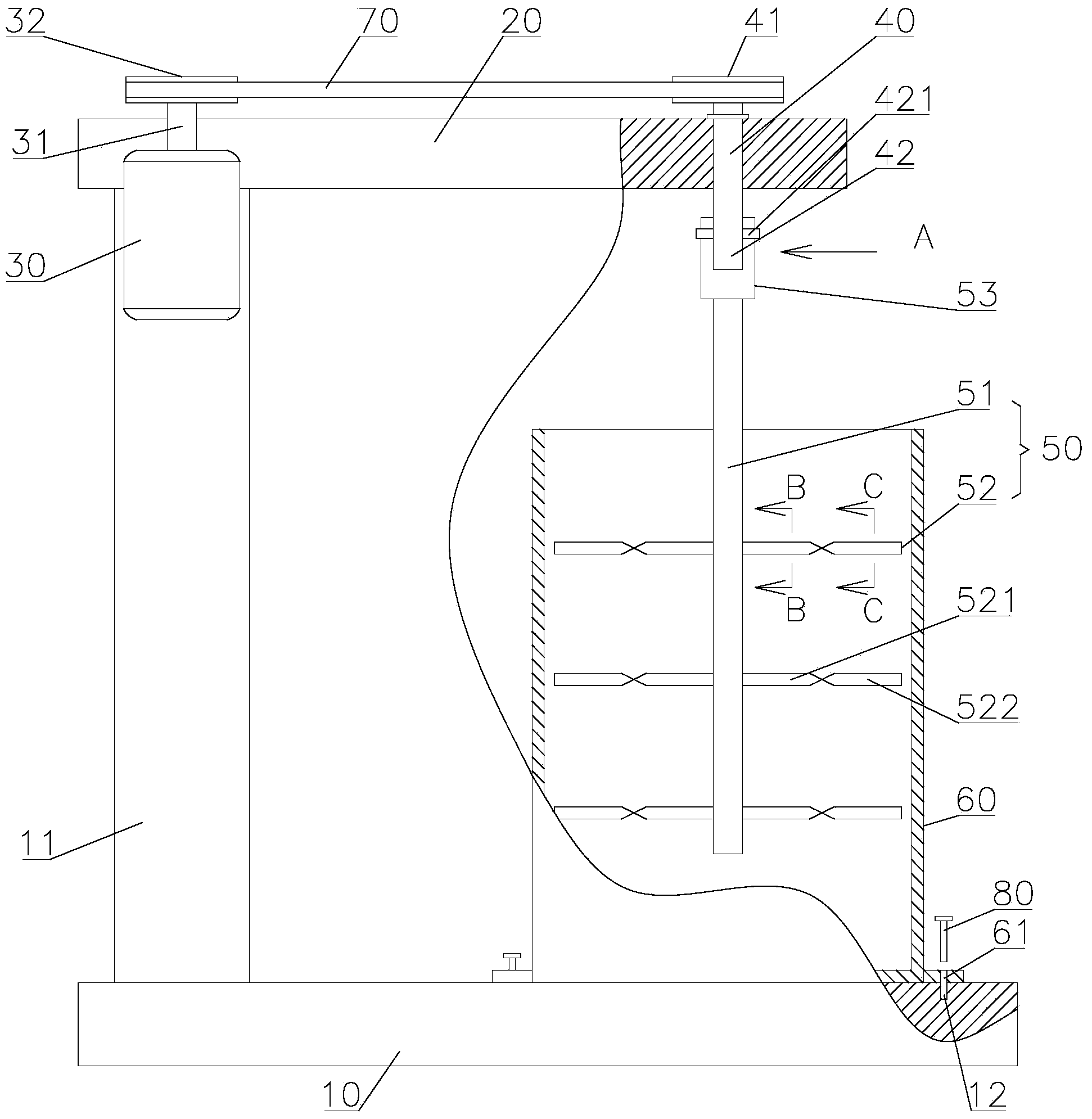 Vegetarian meat floss, preparation method of vegetarian meat floss, and two fiber fluffing machines used in method