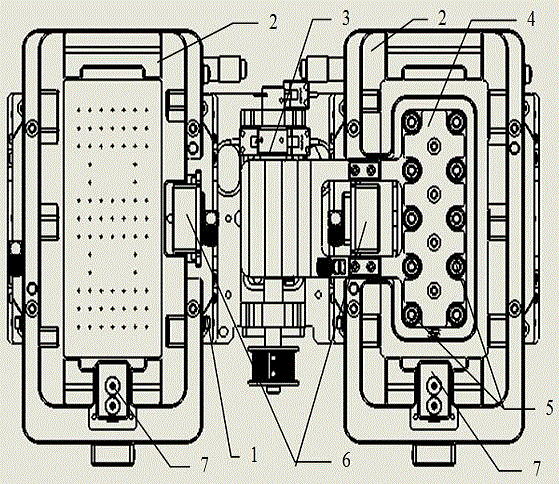 Double-sided positioning and turning mechanism