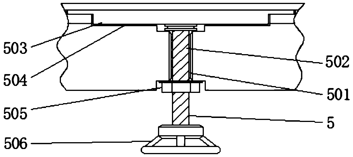 Mould mounting mechanism for cold-forging hydraulic machine