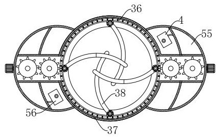 Handheld Chinese cabbage picking winding type wrapping and sealing integrated processing device