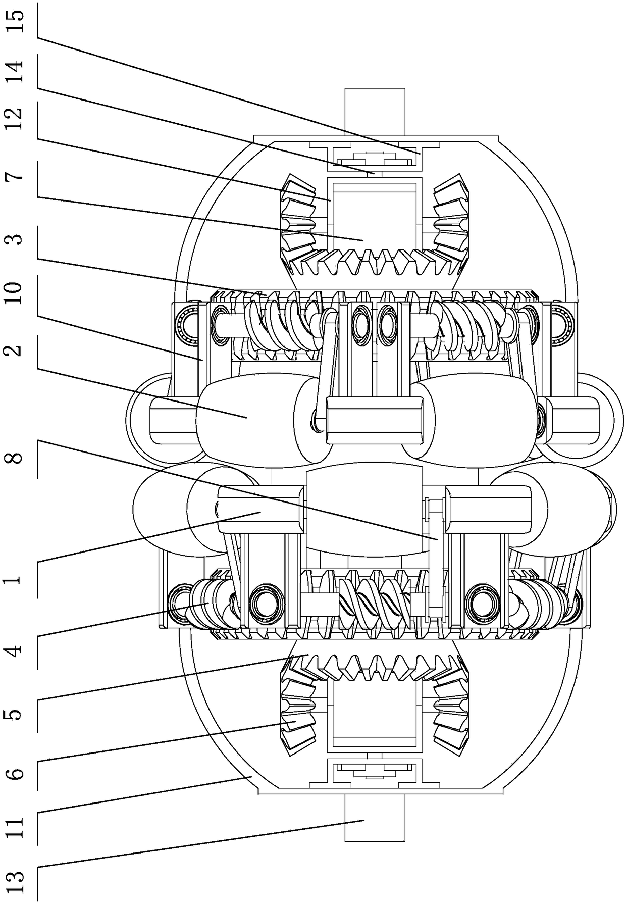 Omni-directional wheels for full range of motion