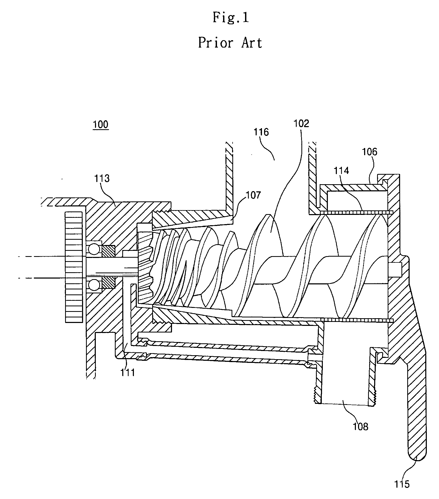 Device for treating food wastes