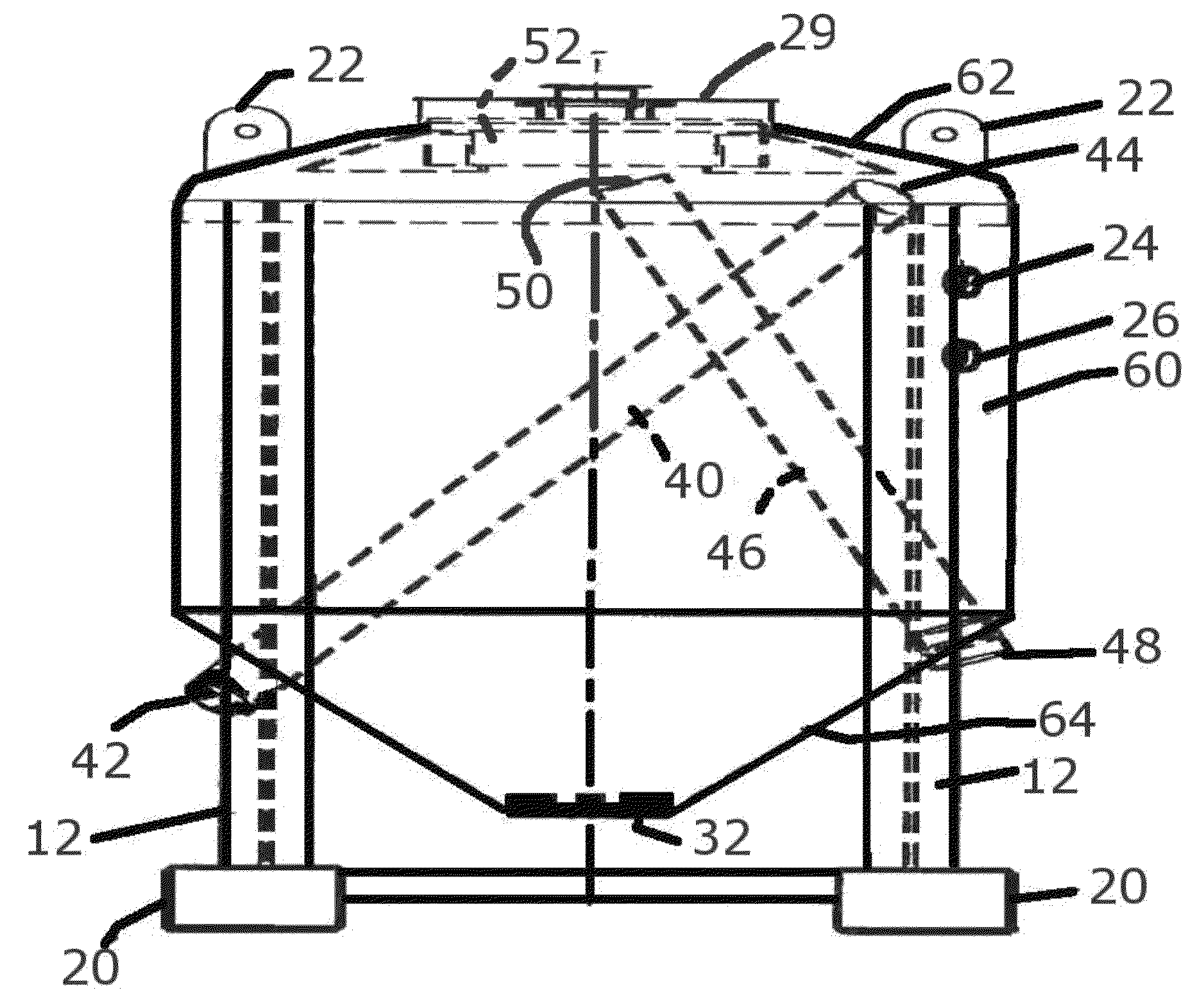 Bulk abrasive hopper