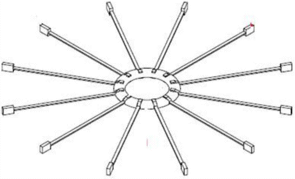 Zero-friction superconducting magnetic suspension bearing device