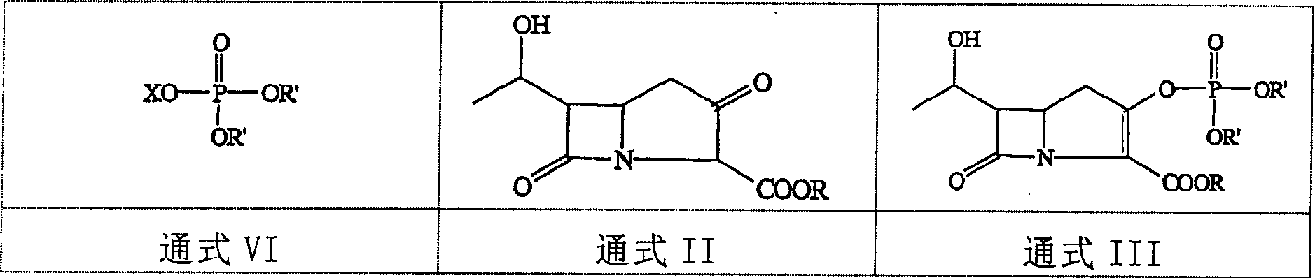 Process for the preparation of imipenem