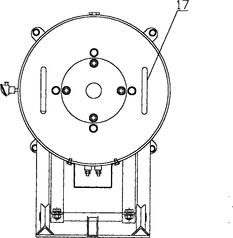 Device for testing sound absorption performance of porous metal material under variable parameter temperature field