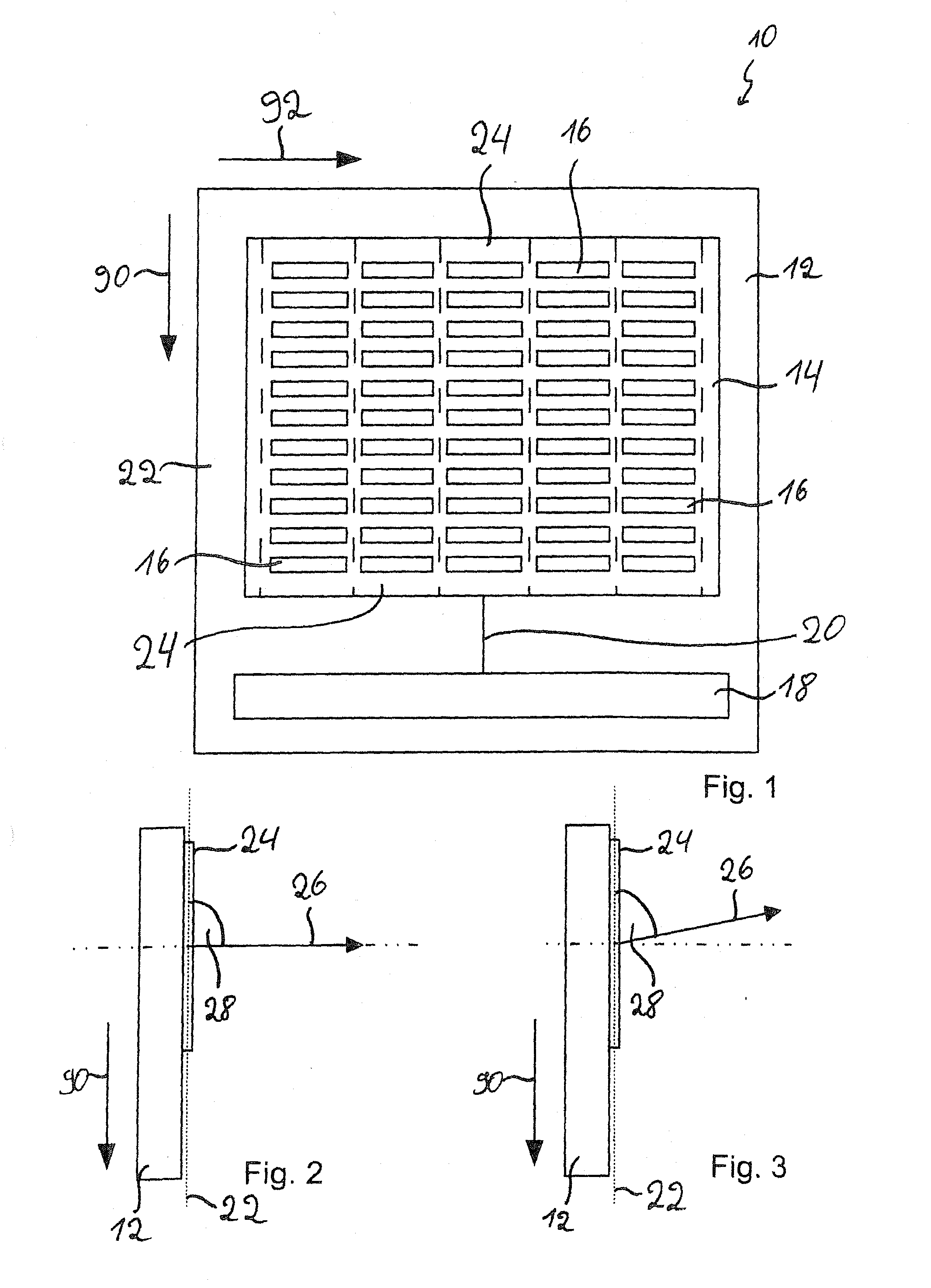 Antenna apparatus and method for electronically pivoting a radar beam