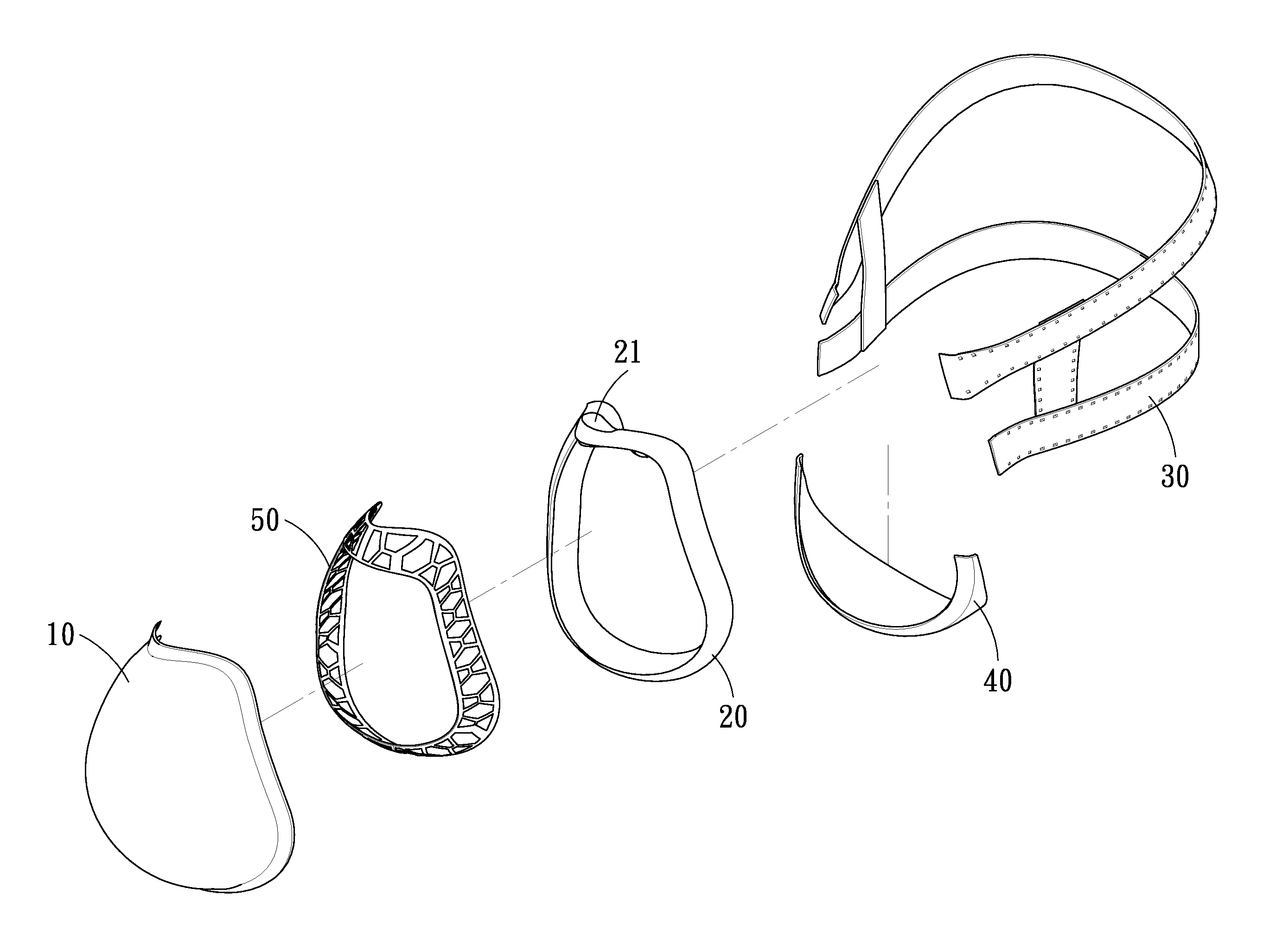 Three dimensional face mask