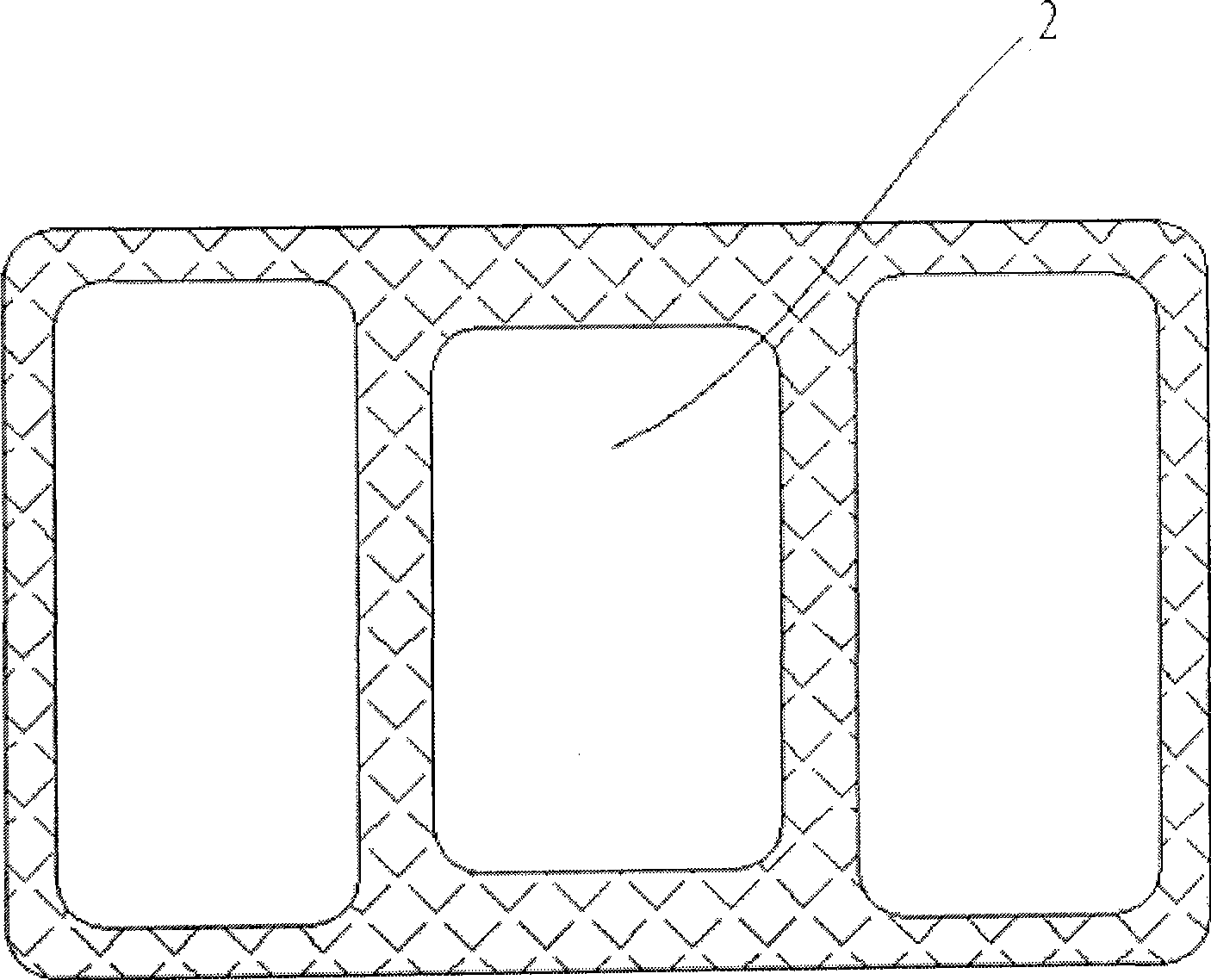 Sleeper synthesized by enhanced fiber