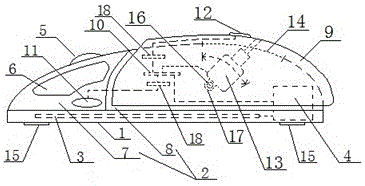 Multi-angle palm-center filtering adaptive mouse