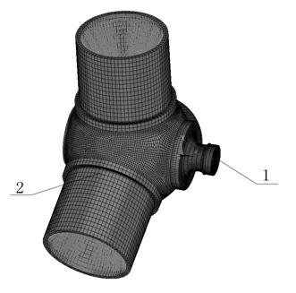 Finite element modeling method for hub of megawatt wind generating set