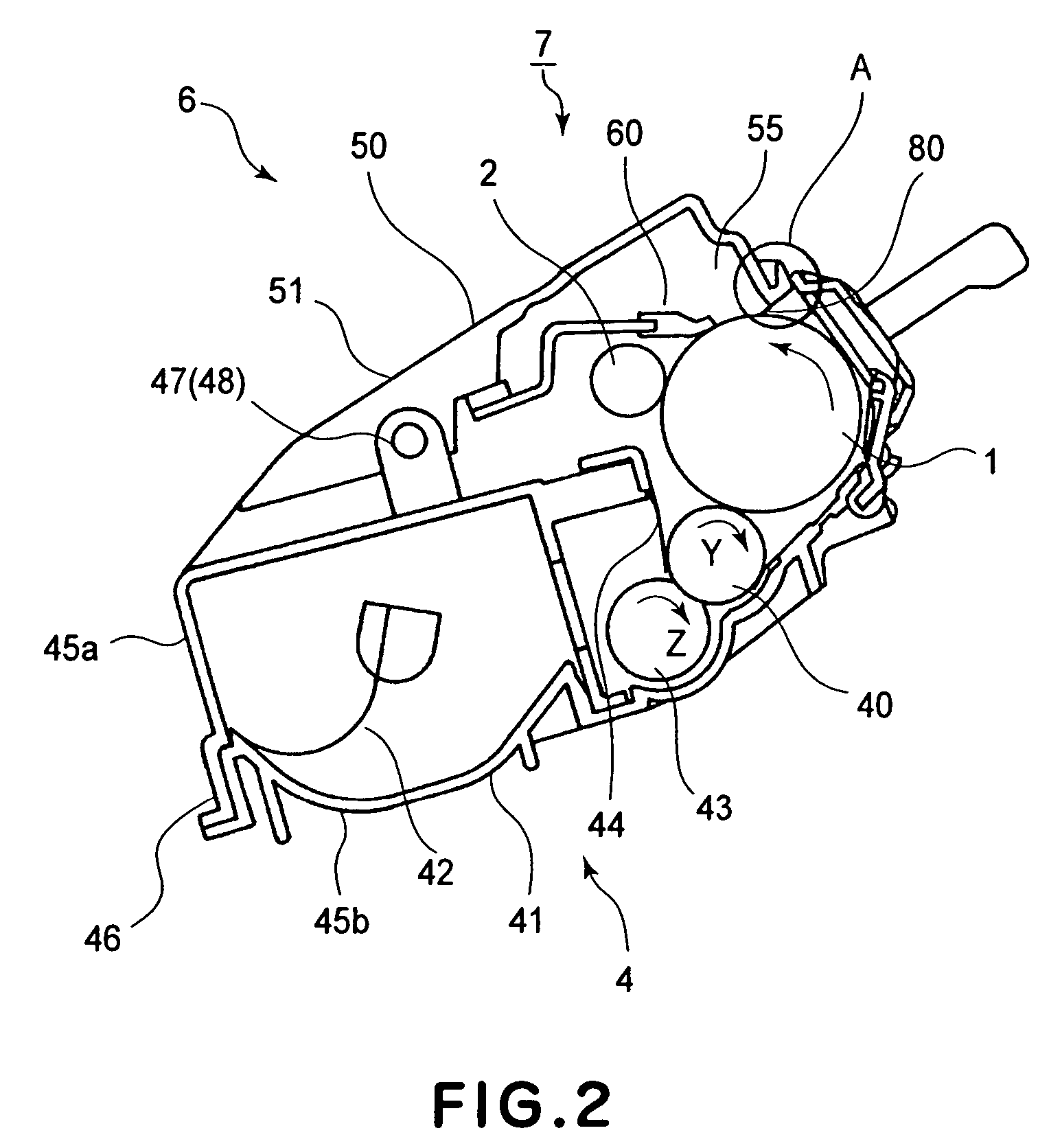 Developer container, process cartridge, image forming apparatus and manufacturing method for developer container