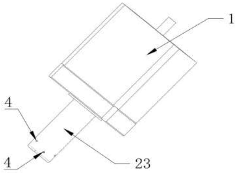 Cam type optical disk taking and placing device and taking and placing method