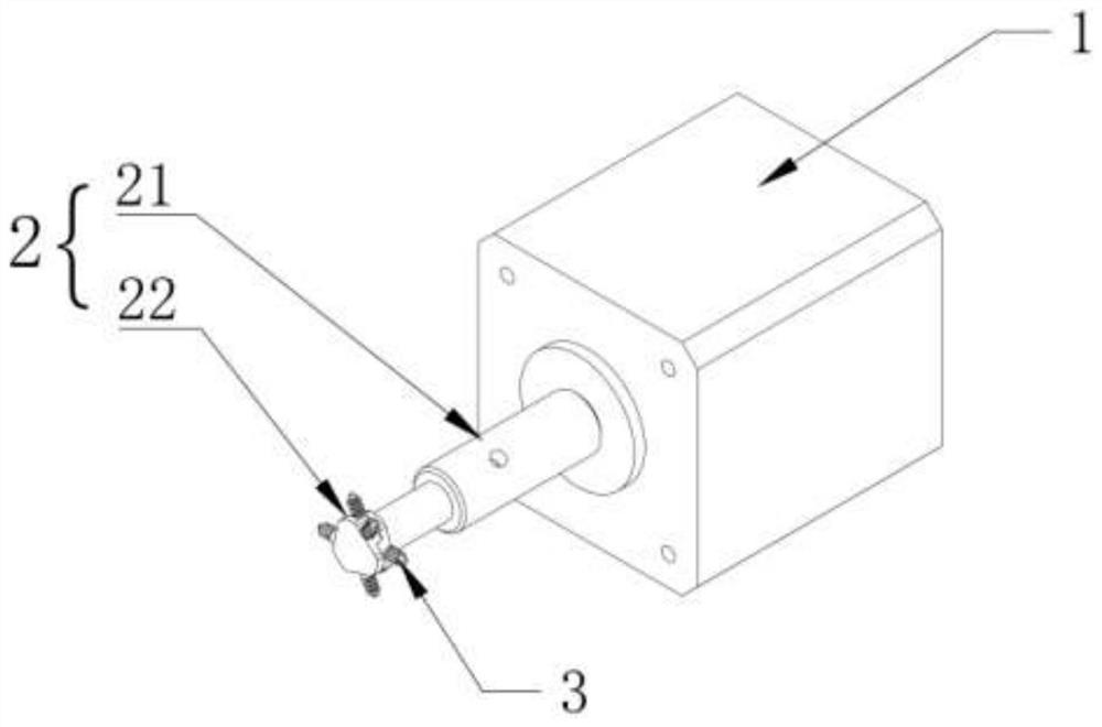 Cam type optical disk taking and placing device and taking and placing method