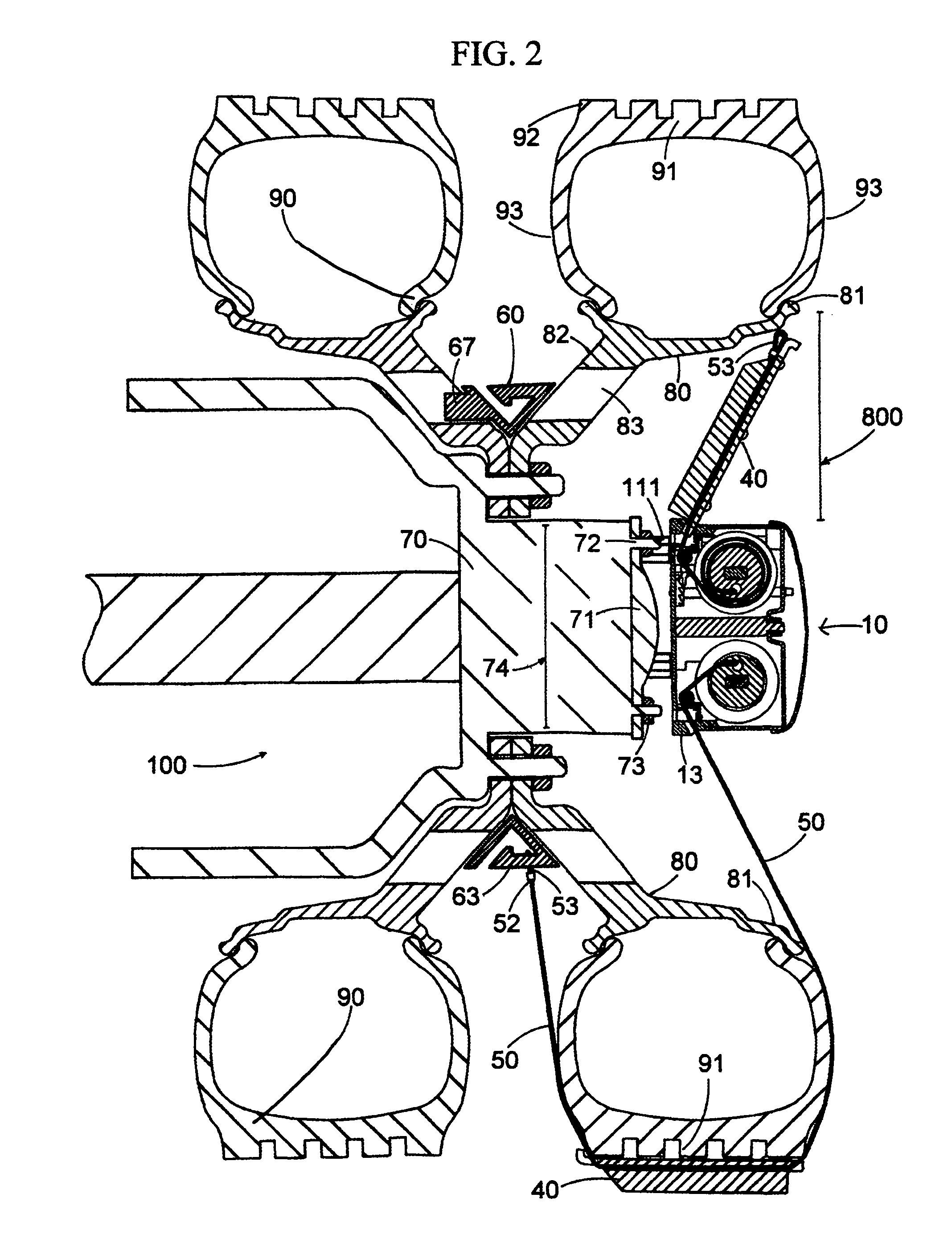 Device for increasing tire friction and method of using the same