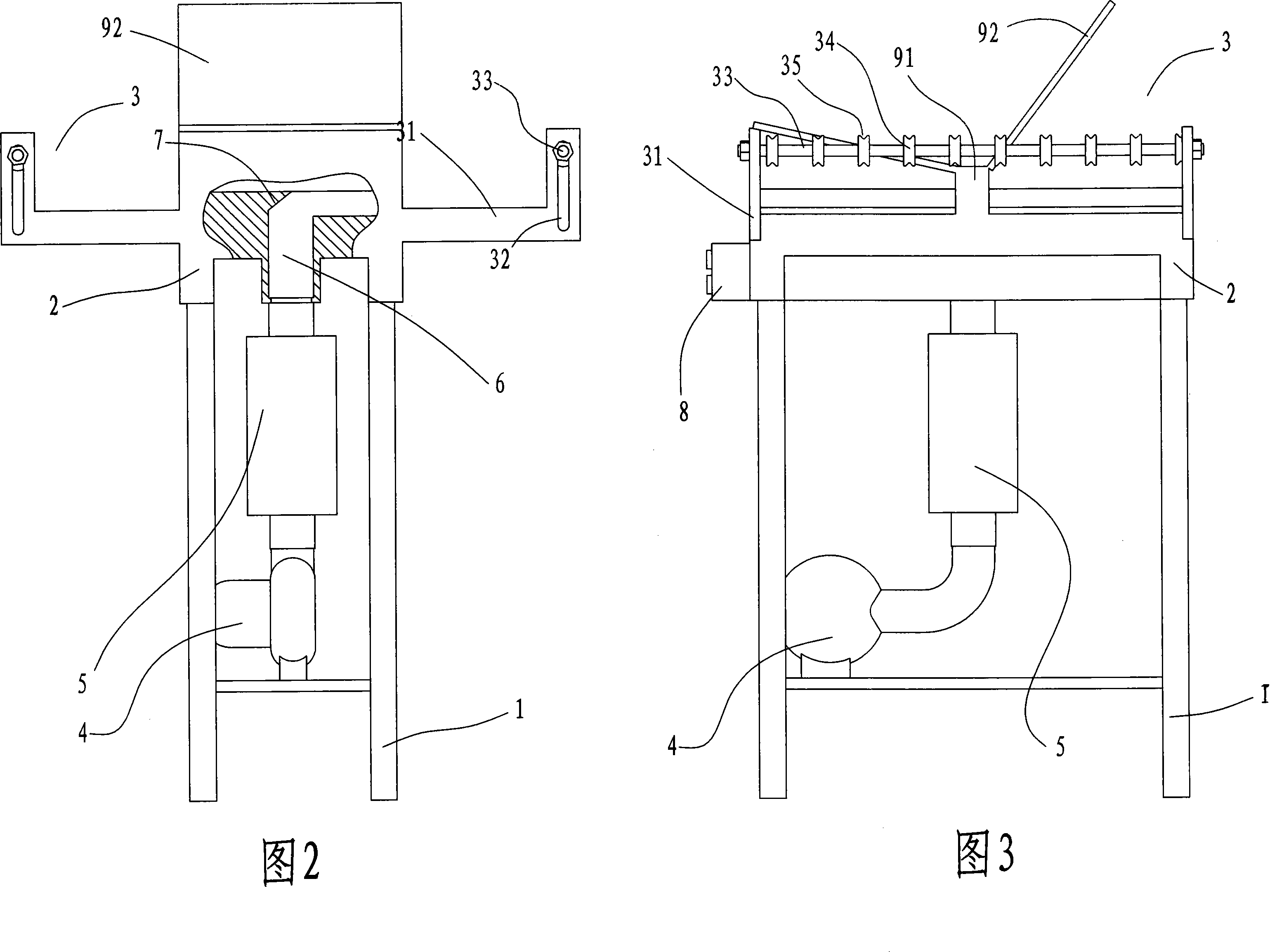 Copper wire tin-plating drier