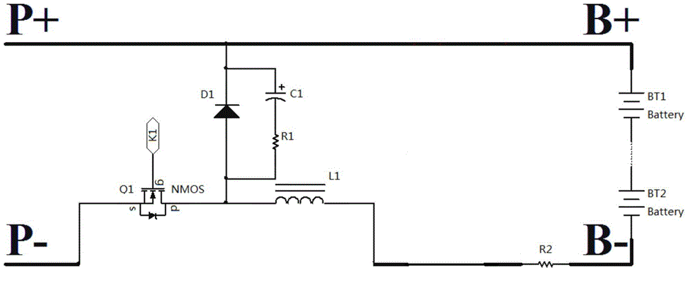 Charging current limiting device and method for battery of energy storage system