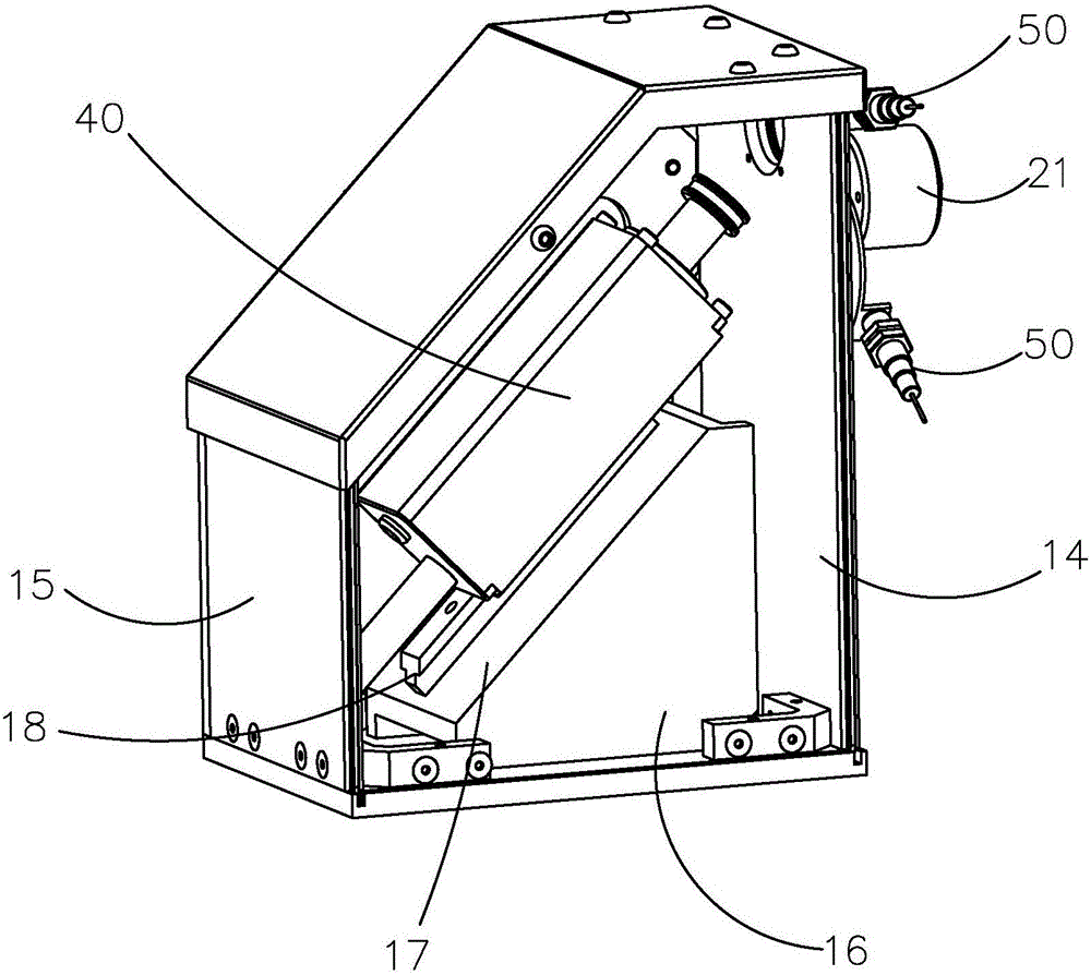 Infrared probe temperature measuring device