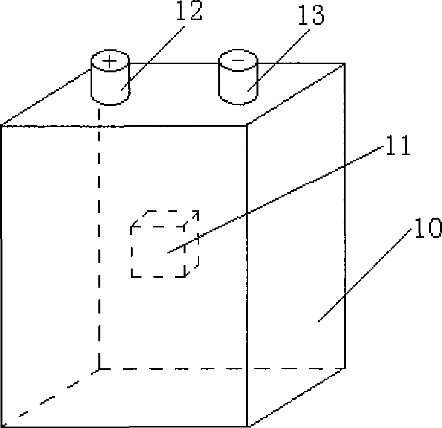 Flame-proof battery