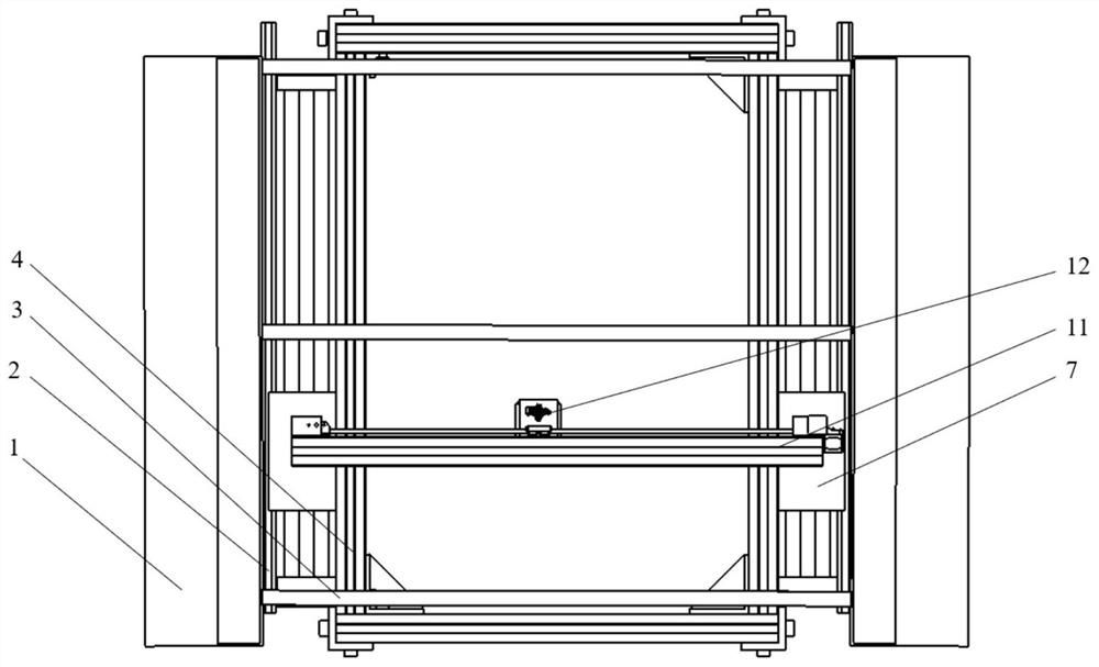 Suspension type omni-dimensional greenhouse operation system